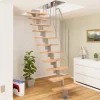 Mittelholmtreppe 'Epe' buchefarbend 11 Stufen