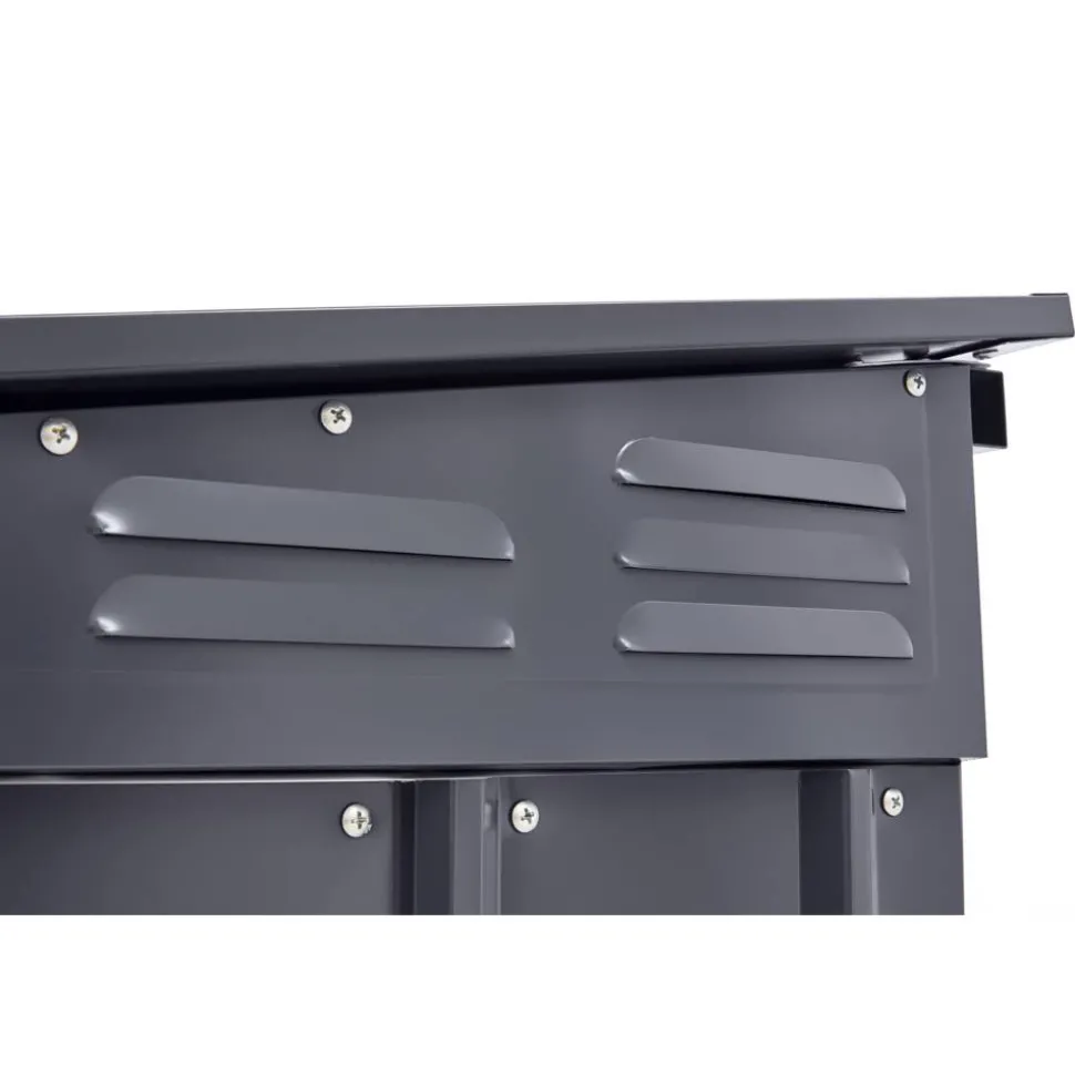 Mülltonnenbox 'Easy BIN2' anthrazit 171 x 95 cm