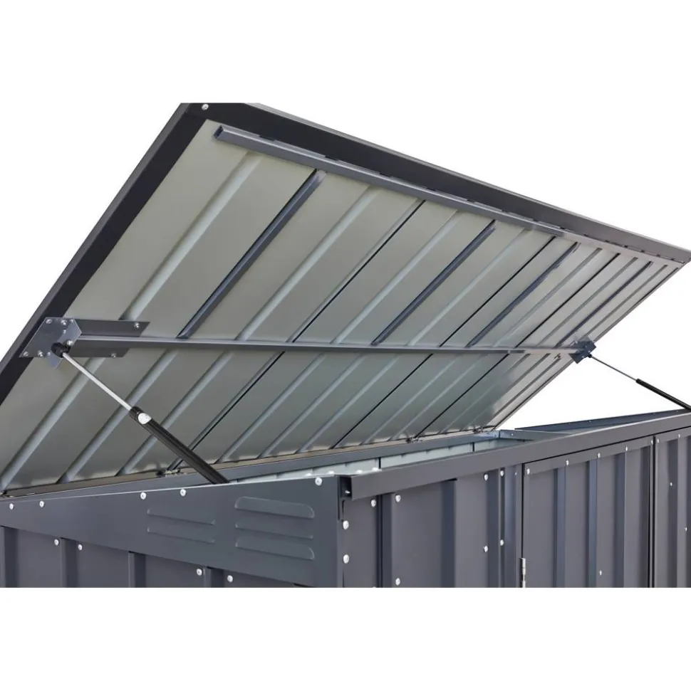 Mülltonnenbox 'Easy BIN2' anthrazit 171 x 95 cm