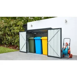 Mülltonnenbox 'Easy BIN2' anthrazit 171 x 95 cm
