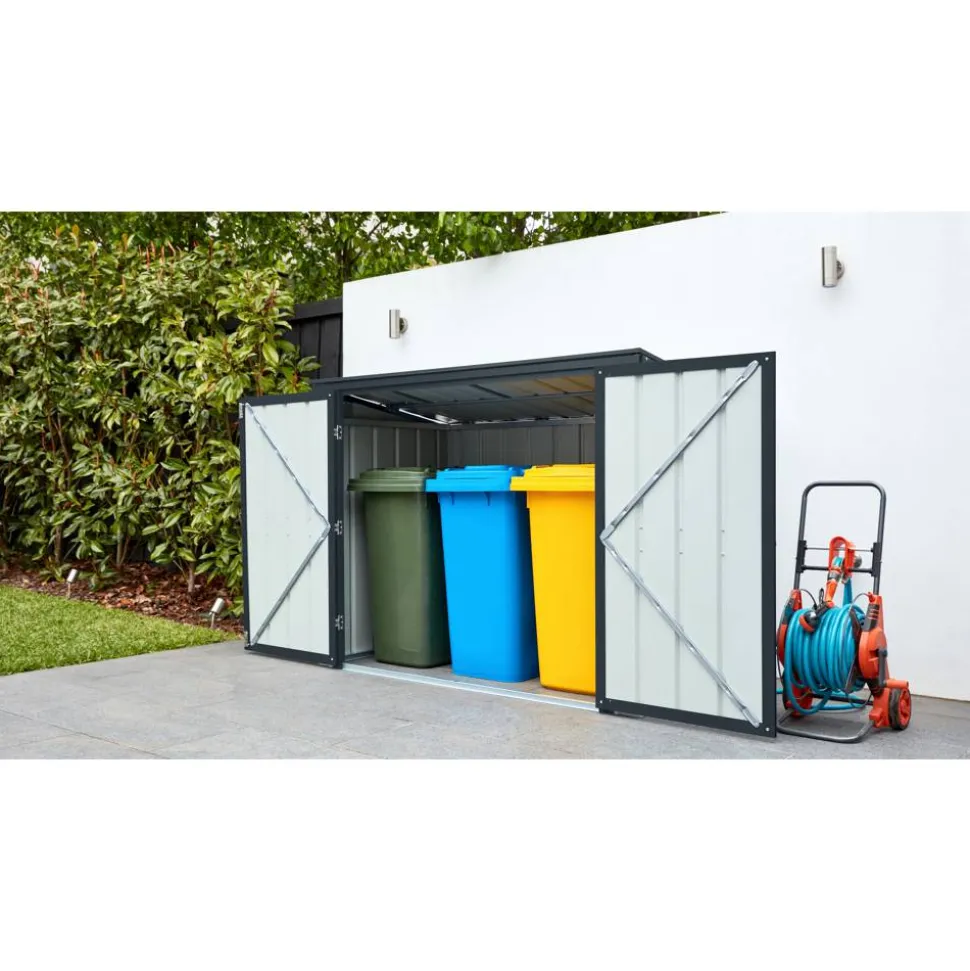 Mülltonnenbox 'Easy BIN2' anthrazit 171 x 95 cm