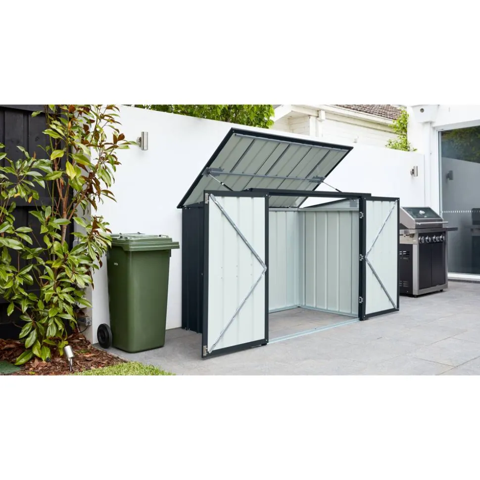 Mülltonnenbox 'Easy BIN2' anthrazit 171 x 95 cm