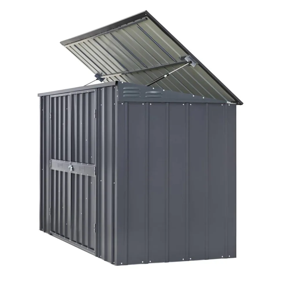 Mülltonnenbox 'Easy' Stahl 236 x 101 x 131,5 cm