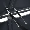 Mülltonnenbox 'Tonus 5' dunkelgrau/grau 330 x 80 x 116 cm