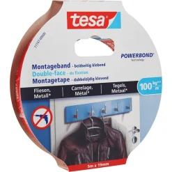 Montageband Powerbond für Fliesen/Metall 5 m