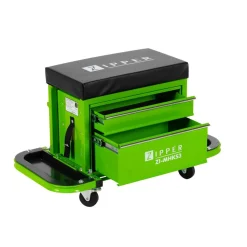 Montagehocker mit Schubfächern 'ZI-MHKS3' grün