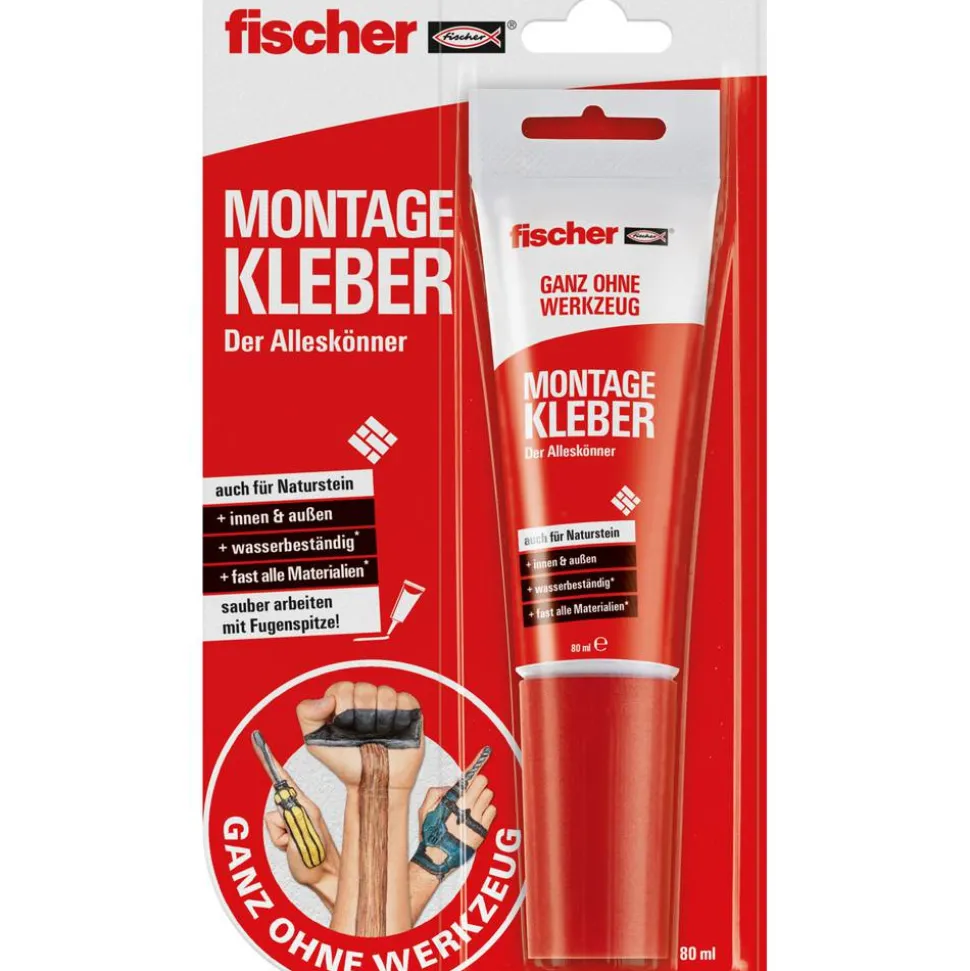 Montagekleber 'Ganz ohne Werkzeug' 80 ml