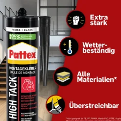 Montagekleber 'High Tack' weiß 511 g