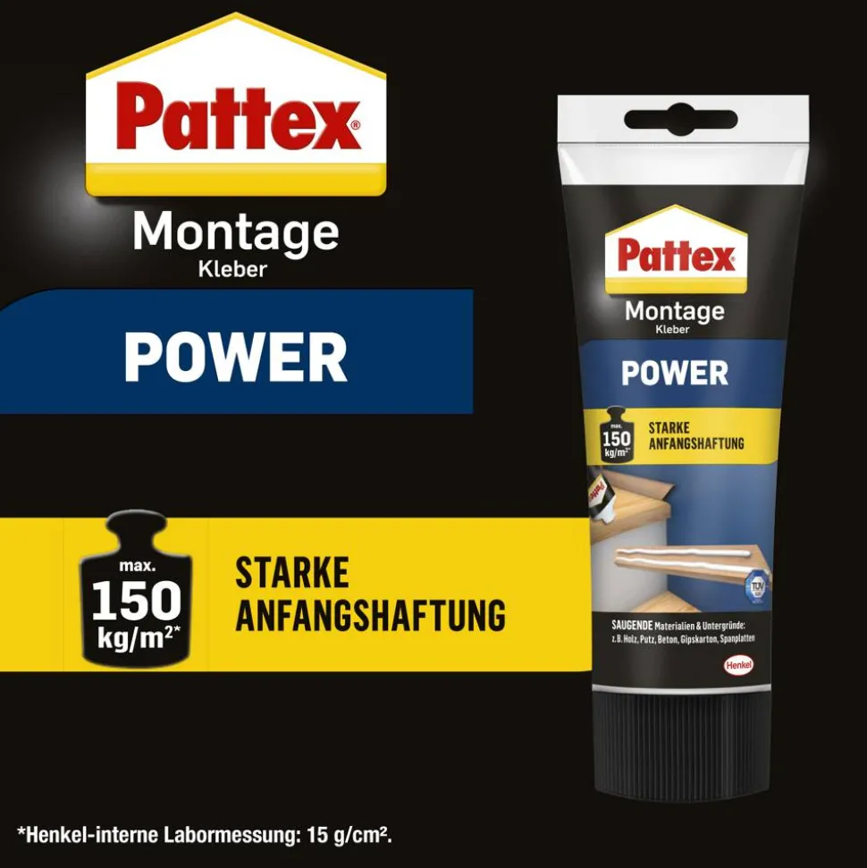 Montagekleber 'Power' weiß 250 g