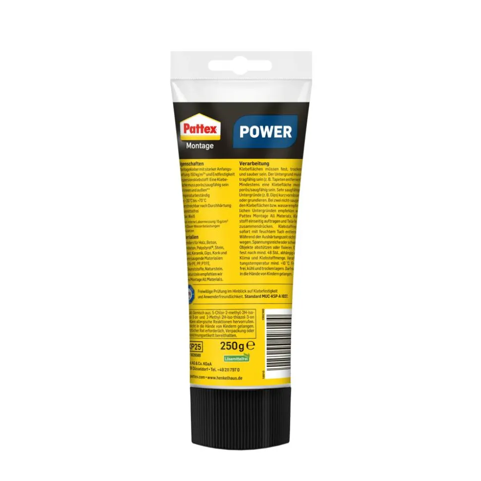 Montagekleber 'Power' weiß 250 g