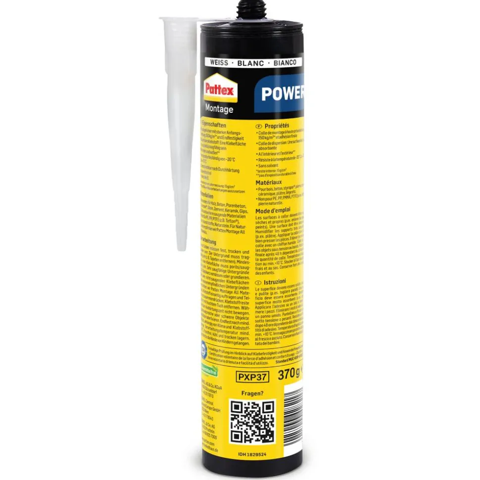 Montagekleber 'Power' weiß 370 g