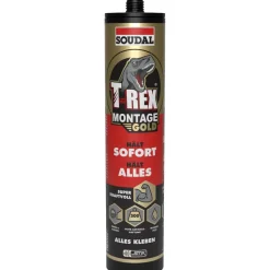 Montagekleber 'T-Rex Gold' weiß 415 g