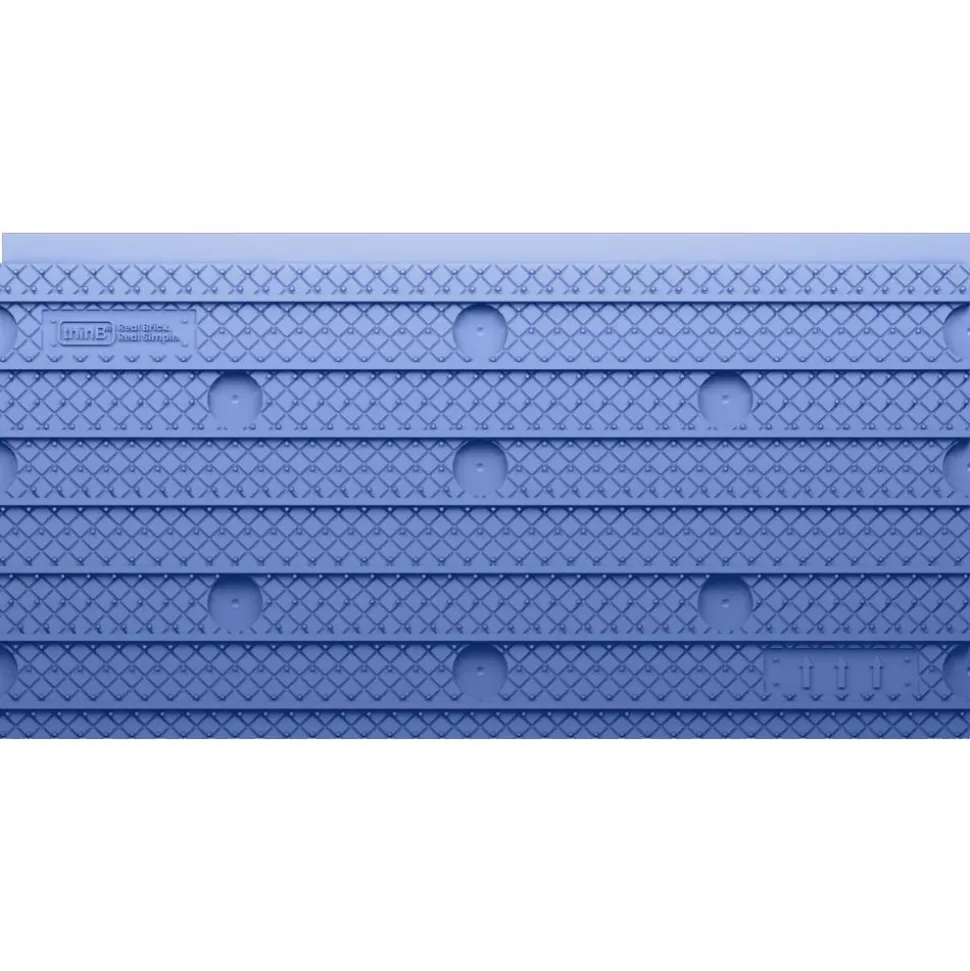 Montageplatten für Klinkerriemchen 59,5 x 121,5 cm 5-teilig