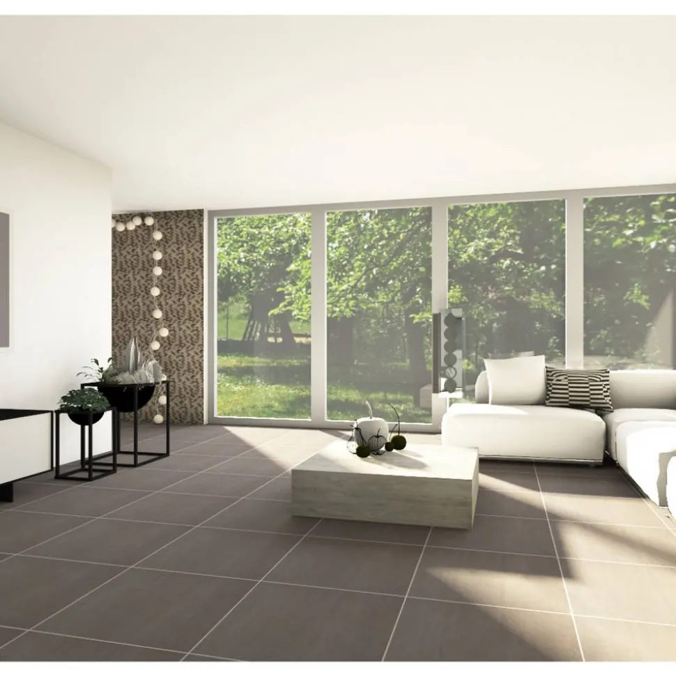 Mosaikfliese 'Borneo' Naturstein beige 28,6 x 30 cm