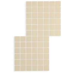 Mosaikfliese 'Color Dot' Feinsteinzeug ivory 30 x 30 cm