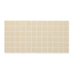 Mosaikfliese 'Color Dot' Feinsteinzeug ivory 30 x 30 cm