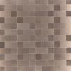 Mosaikfliese 'Easyglue' selbstklebend Aluminium kupferfarben 30,5 x 30,5 cm