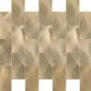 Mosaikfliese 'Easyglue' selbstklebend kupfer Kunststoff 29,6 x 29,6 cm