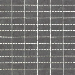 Mosaikfliese 'Kesme' Feinsteinzeug schwarz 29,5 x 29,5 cm