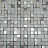 Mosaikfliese 'Meringa' Materialmix weiß 30 x 30 cm