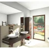 Mosaikfliese 'Royal Oaks' Materialmix braun 30,5 x 30,5 cm