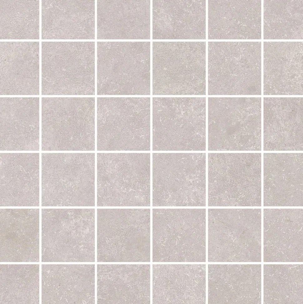 Mosaikfliese 'Stonelevel' greige 29,7 x 29,7 x 0,9 cm
