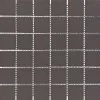 Mosaikfliese 'Uni' Feinsteinzeug schwarz 30 x 30 cm