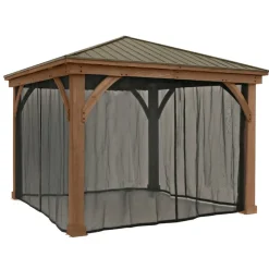 Moskitonetz Mesh für Pavillon 'Devon 1212' schwarz