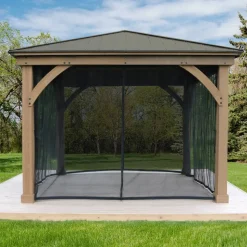 Moskitonetz Mesh für Pavillon 'Devon 1212' schwarz