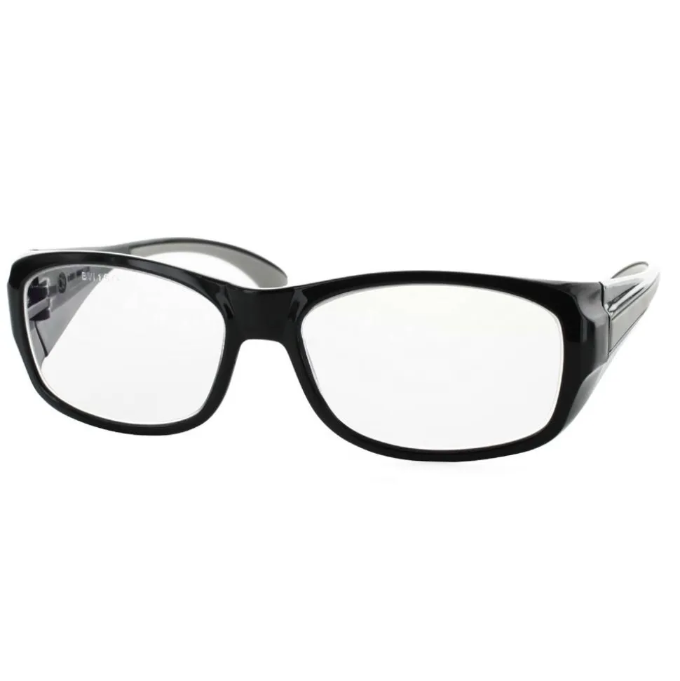 Multidistanz-Schutzbrille 'Tech 3in1 150' schwarz + 1,50 Dioptrien