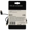 Multi-Ladekabel 3-in-1 schwarz 1 m