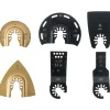 Multitool-Set mit Open-Back-Aufnahme 6-teilig