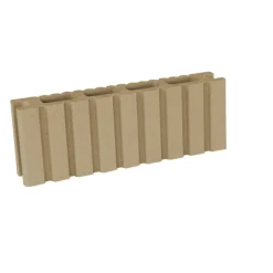 Muster zur Terrassendiele 'Exklusiv' sand matt 100 x 145 x 26 mm