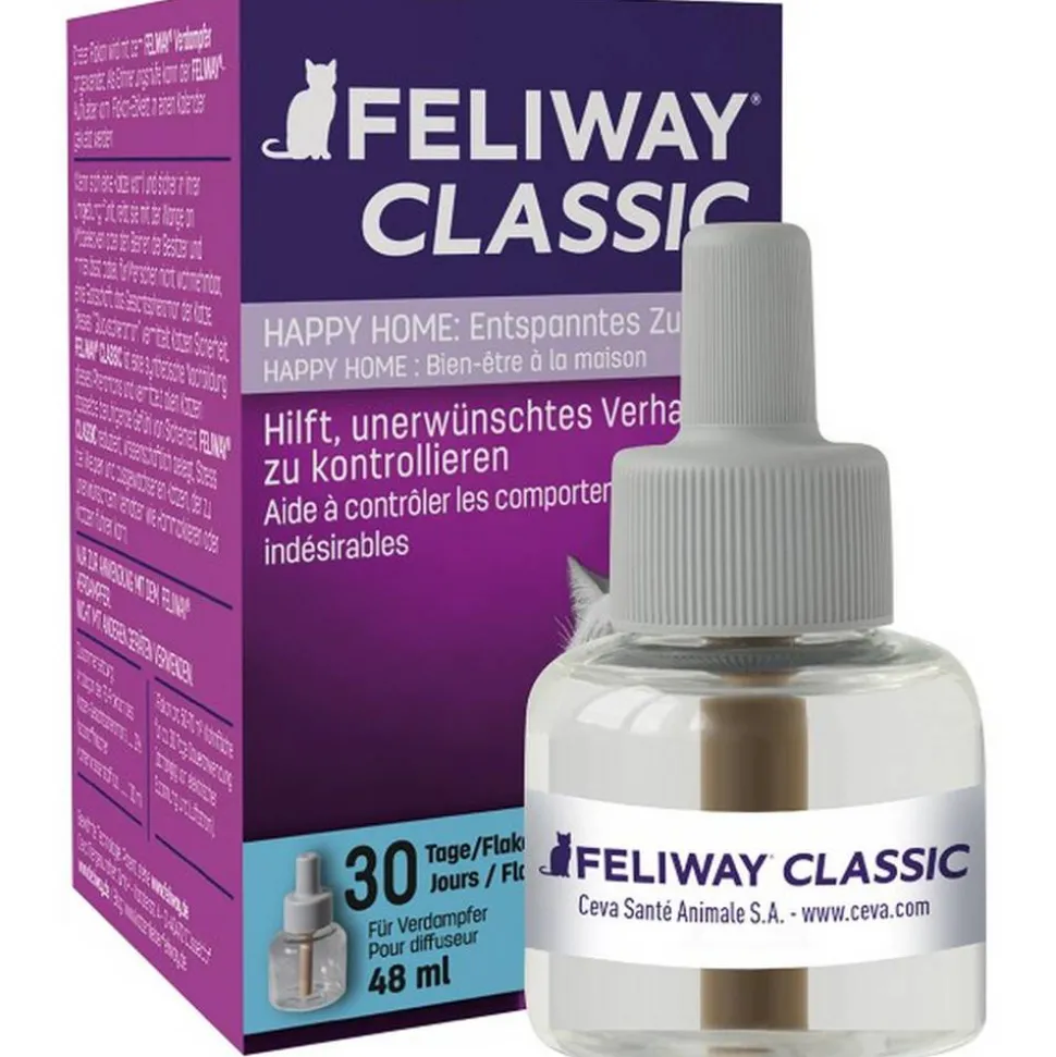 Nachfüllflakon für Pheromonverdampfer, gegen Stress bei Katzen, 48 ml