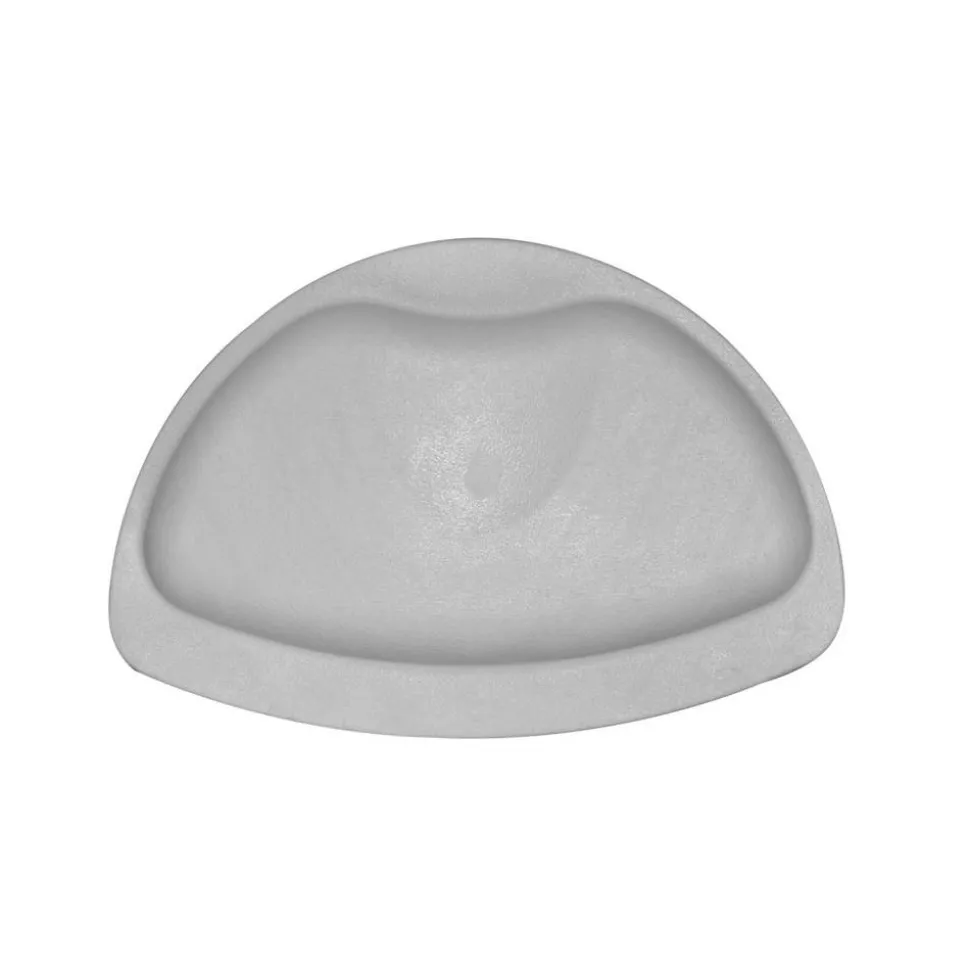 Nackenkissen 'TecnoPlus' grau 30 x 20 cm für Badewannen