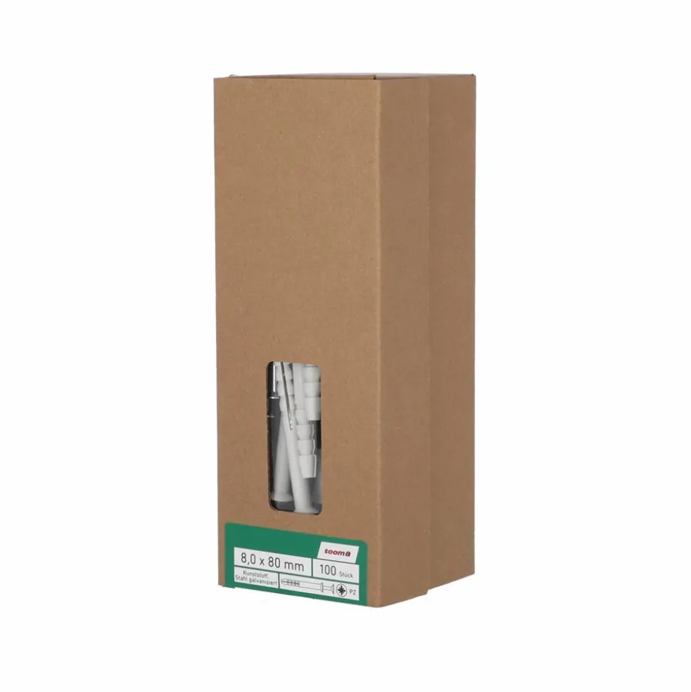 Nageldübel Ø 8 x 80 mm 100 Stück