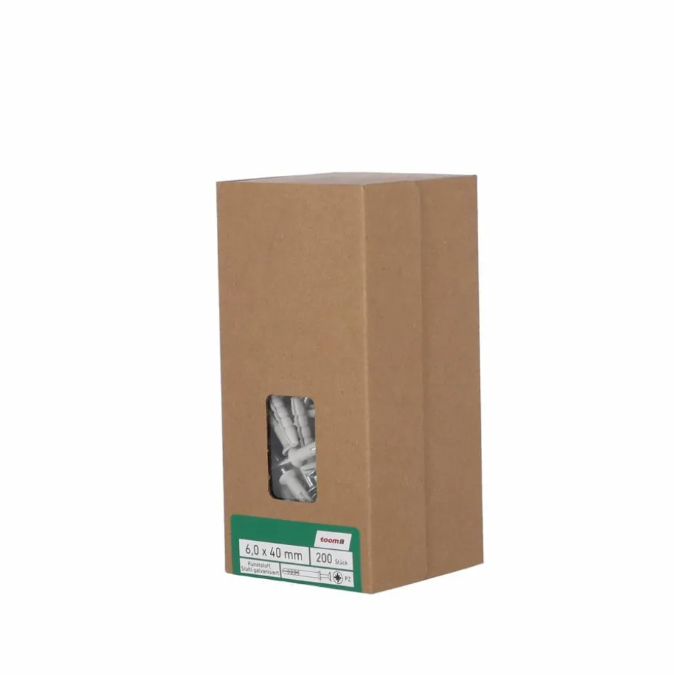 Nageldübel Ø 6 x 40 mm 200 Stück