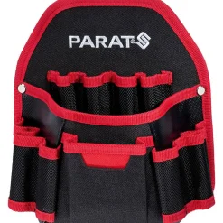 Nagel-Gürteltasche 'Parabelt' schwarz/rot