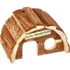 Nagerhaus "Wonderland" Holz braun 9,5 x 15 x 9 cm