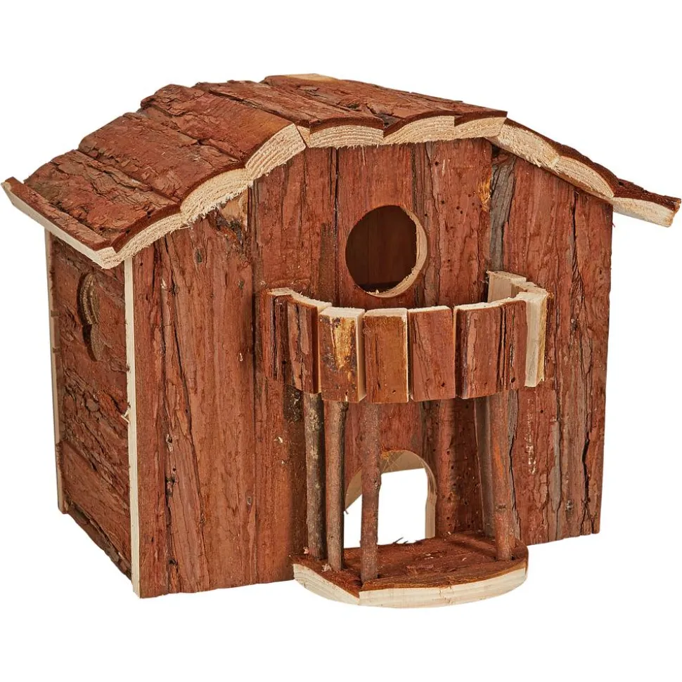 Naturholzhaus 2 Etagen 30 x 28 x 24 cm