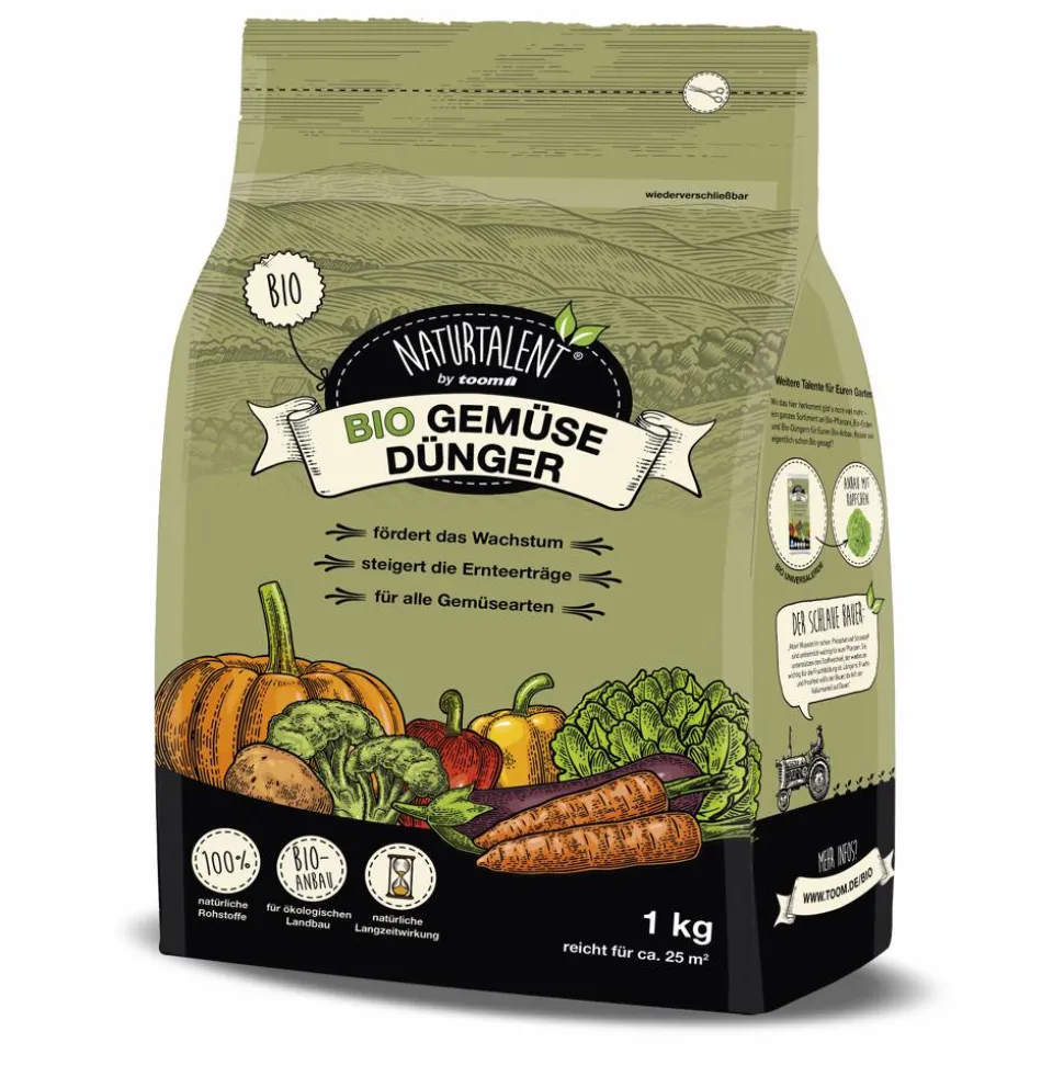 Naturtalent by toom Bio-Gemüsedünger, 1 kg