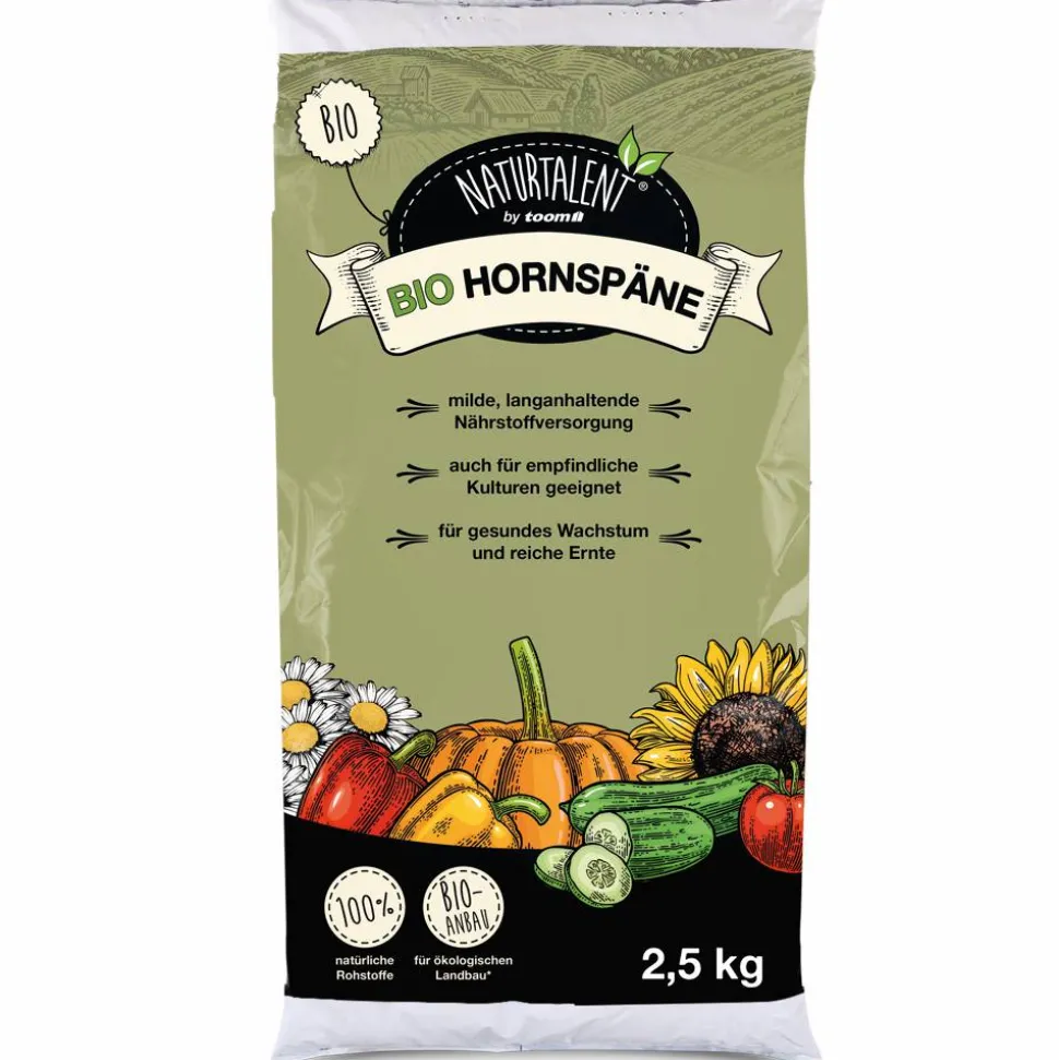 Naturtalent by toom® Bio-Hornspäne 2,5 kg