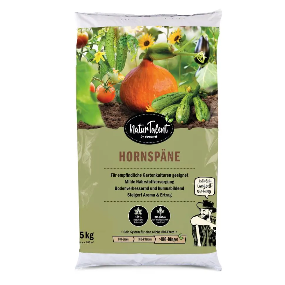 Naturtalent by toom® Bio-Hornspäne 5 kg