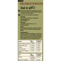 Naturtalent by toom® Bio-Hochbeetdünger 1 kg