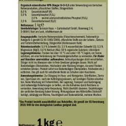 Naturtalent by toom® Bio-Hochbeetdünger 1 kg