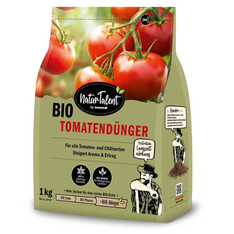 Naturtalent by toom® Bio-Tomatendünger 1 kg