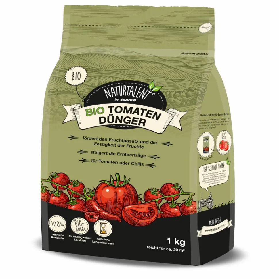 Naturtalent by toom® Bio-Tomatendünger, 1 kg