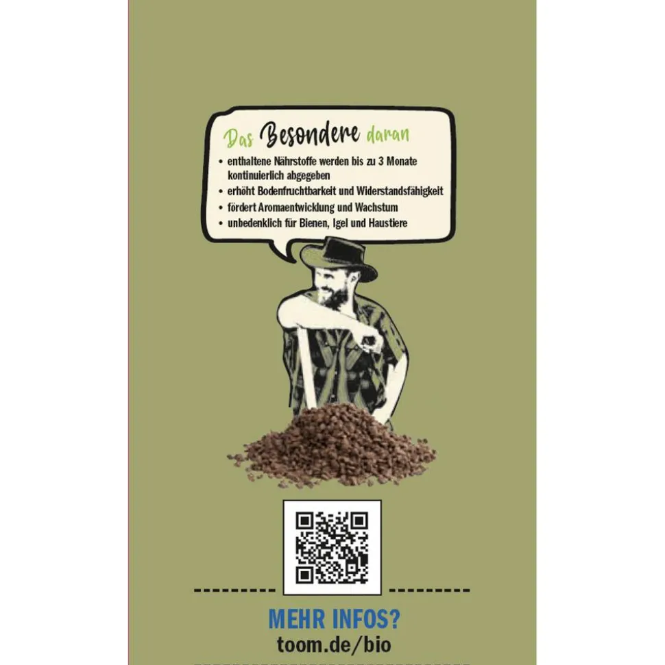 Naturtalent by toom® Bio-Universaldünger 2,5 kg