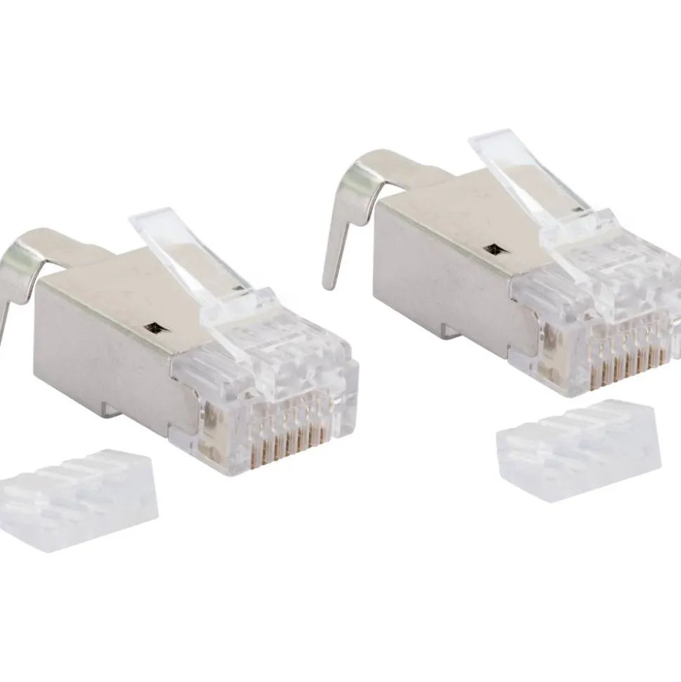 Netzwerkstecker CAT 6A/Cat 7, 2 Stück
