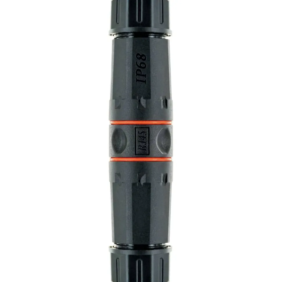 Netzwerkverbinder CAT 6A schwarz wassergeschützt